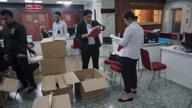 Pemeriksaan berkas perkara Perselisihan Hasil Pemilihan Umum (PHPU) 2019