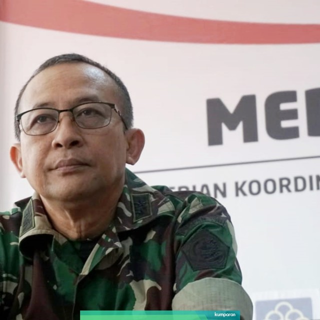 Kapuspen TNI Meyjen TNI Sisriadi saat konferensi pers terkait aksi dan kerusuhan 21-22 Mei 2019. Foto: Fanny Kusumawardhani/kumparan