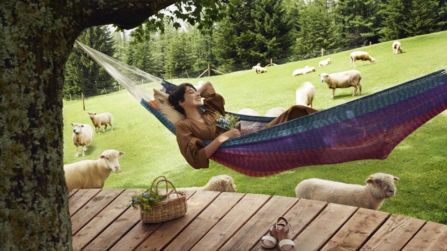 Tips pasang hammock Foto: Dok. Hoshino Resorts