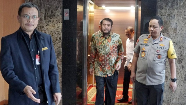 Kapolda dan Pangdam mengecek kesiapan MK