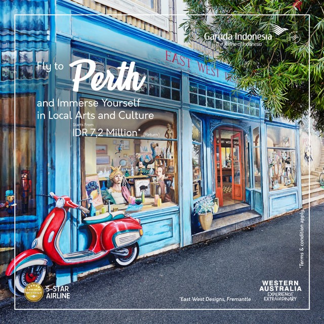 com-Promo Tiket Pesawat Garuda Indonesia ke Perth
