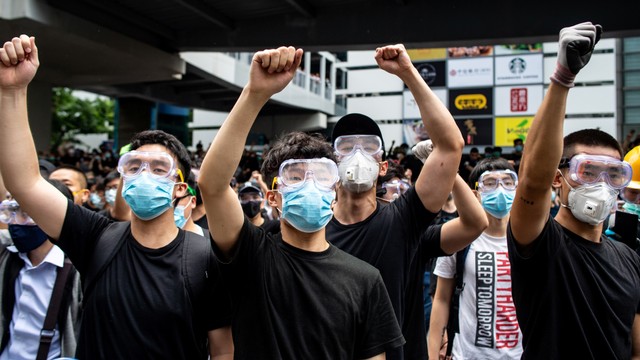 Foto: Demo Ratusan Ribu Orang di Hong Kong Masih Berlanjut (16544)