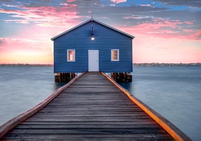 Crawley Edge Boatshed Foto: Shutter Stock