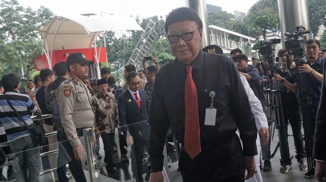 Mendagri beserta Gubernur dan Wakil Gubernur Lampung sambangi KPK