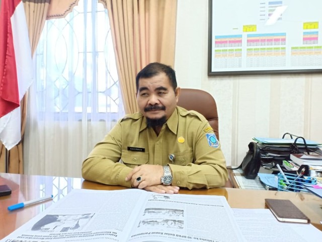 Kepala BKPSDM Bangka Belitung, Sahirman. (Ggp/Babelhits)