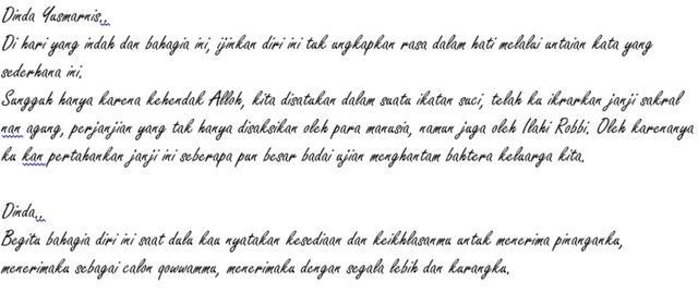 Surat Cinta Untuk Dinda Yusmarnis Kumparancom