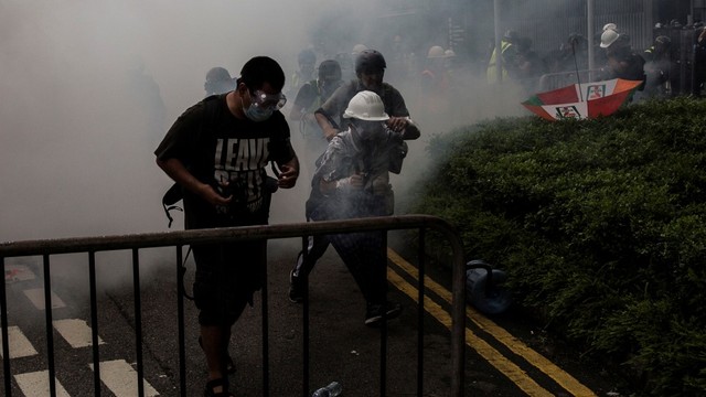 Foto: Demo Ratusan Ribu Orang di Hong Kong Masih Berlanjut (16546)