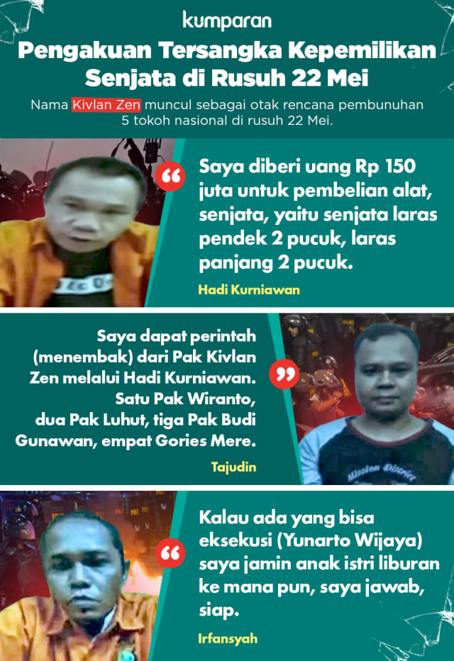 (REVISI) Krispi - Quote, Pengakuan Tersangka Kepemilikan Senjata di Rusuh 22 Mei