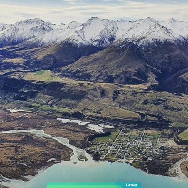 Pemandangan indah New Zealand, tempat Syahrini dan Reino Barack menghabiskan bulan madu. Foto: Instagram @reinobarack