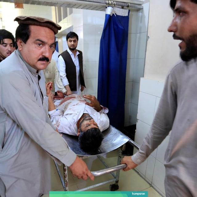 Korban serangan bom bunuh diri di Jalalabad Foto: PARWIZ/Reuters