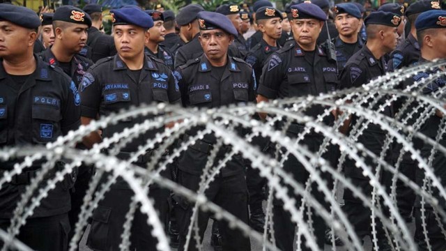 Mahkamah Konstitusi, Pengamanan di Jalan Merdeka