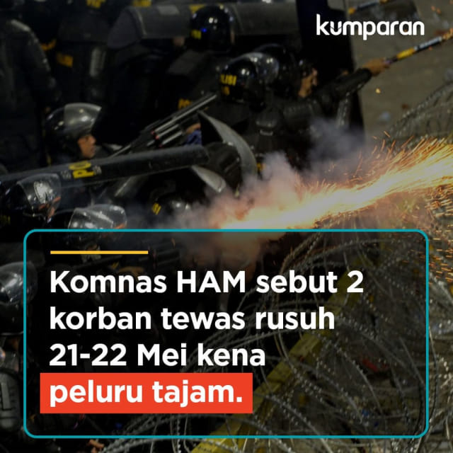 Data komnas ham dari hasil otopsi korban kerusuhan Foto: kumparan