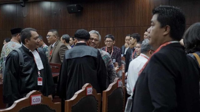Mahkamah Konstitusi, Suasana Sidang Perdana PHPU Pilpres 2019
