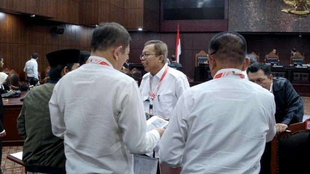 Mahkamah Konstitusi, Suasana Sidang Perdana PHPU Pilpres 2019