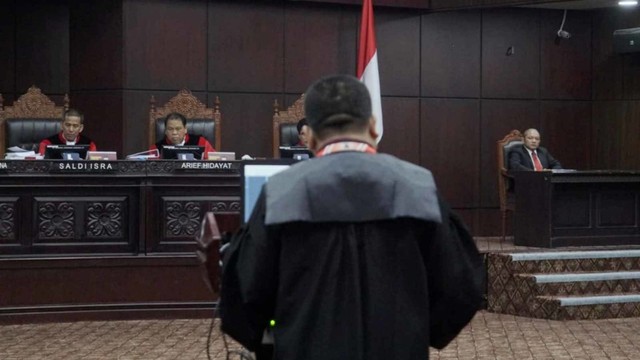 Mahkamah Konstitusi, Suasana Sidang Perdana PHPU Pilpres 2019
