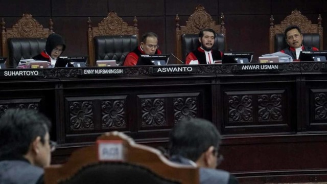 Mahkamah Konstitusi, Suasana Sidang Perdana PHPU Pilpres 2019