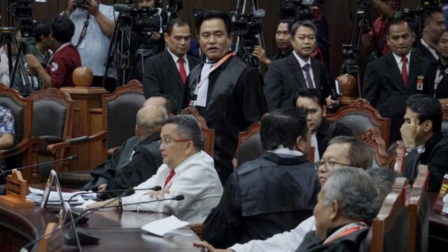 Mahkamah Konstitusi, Suasana Sidang Perdana PHPU Pilpres 2019