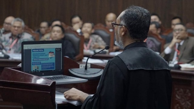 Mahkamah Konstitusi, sidang perdana PHPU Pilpres 2019, Bambang Widjojanto