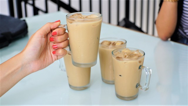 Es kopi susu Uncle Ben's