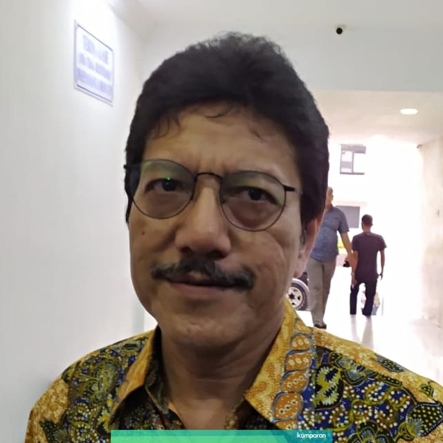Kuasa Hukum Kivlan Zen, Muhammad Yuntri, di Polda Metro Jaya, Jumat (14/6). Foto: Maulana Ramadhan/kumparan