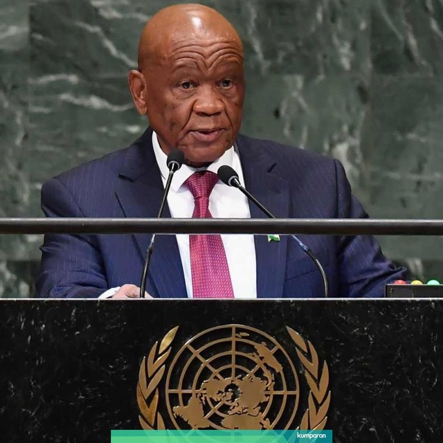 Perdana Menteri Lesotho Thomas Thabane. Foto: AFP