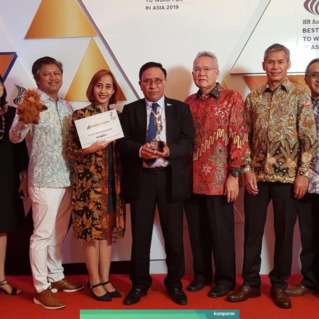 Eagle High Plantations Raih HR Asia Awards. Foto: dok. Eagle Plantation