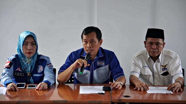 Santoso, Ketua DPD Partai Demokrat DKI Jakarta. Foto: Irfan Adi Saputra/kumparan