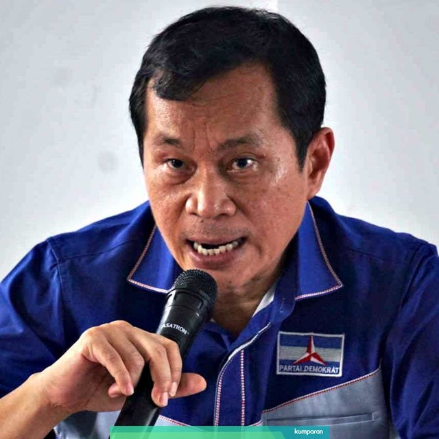 Santoso, Ketua DPD Partai Demokrat DKI Jakarta. Foto: Irfan Adi Saputra/kumparan
