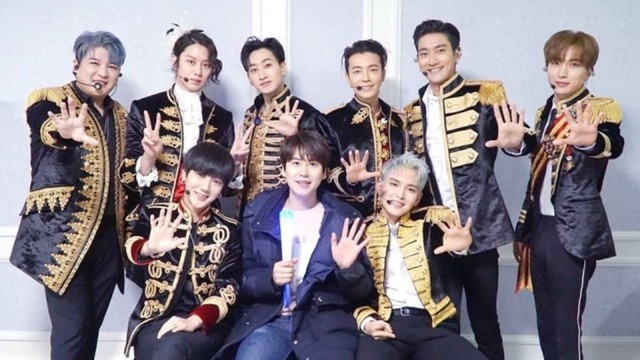 Super Junior. Foto: Facebook/@superjunior