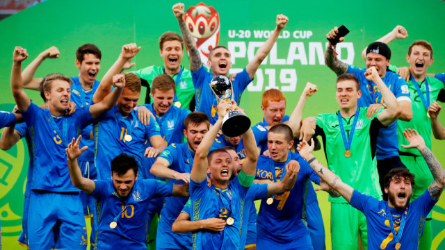 Timnas Ukraina juarai Piala Dunia U-20 Foto: REUTERS/Kacper Pempel