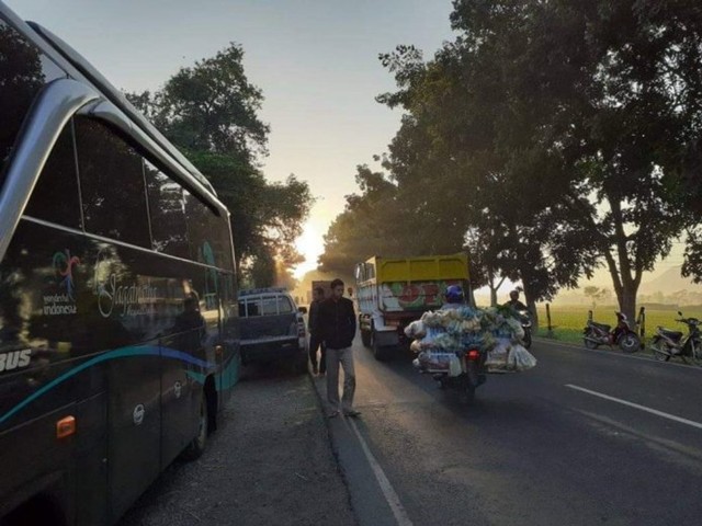 Dihantam Bus, Petani Meregang Nyawa di Pantura Probolinggo