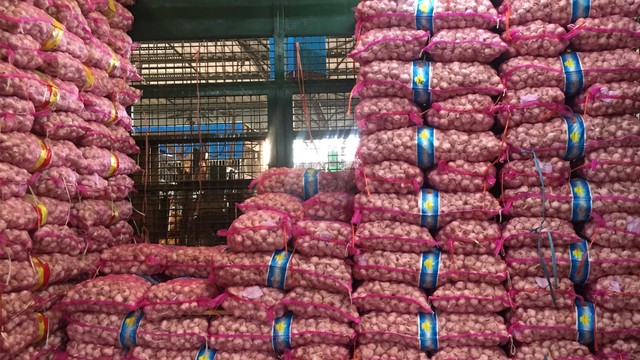 Harga bawang merah di pasar induk kramat jati