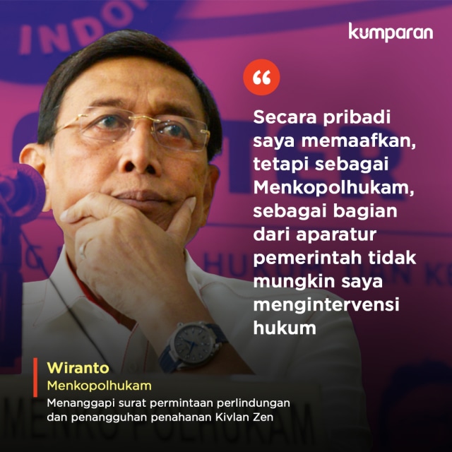 Pernyataan Wiranto Foto: kumparan/nunki