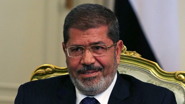 Mantan Presiden Mesir Muhammad Mursi Foto: REUTERS/Mark Wilson/File Photo
