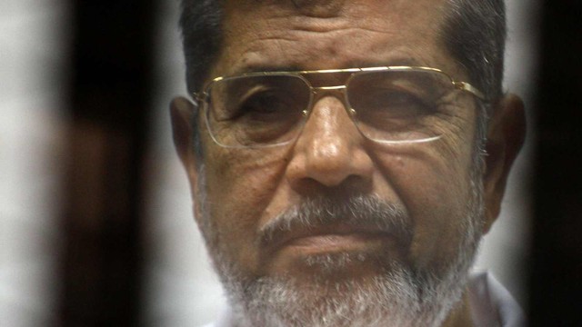 Mantan Presiden Mesir, Muhammad Mursi. Foto: AFP