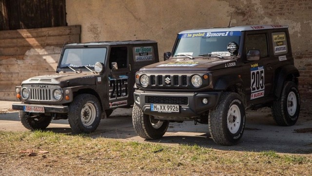 Begini Tampilan Suzuki Jimny Berjubah Reli Dakar 