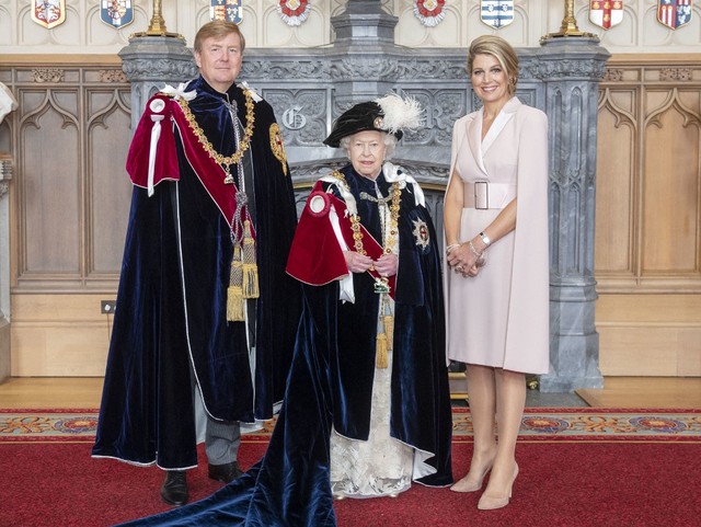 Potret Royal Ladies dari Berbagai Negara di Acara Order of The Garter (426333)
