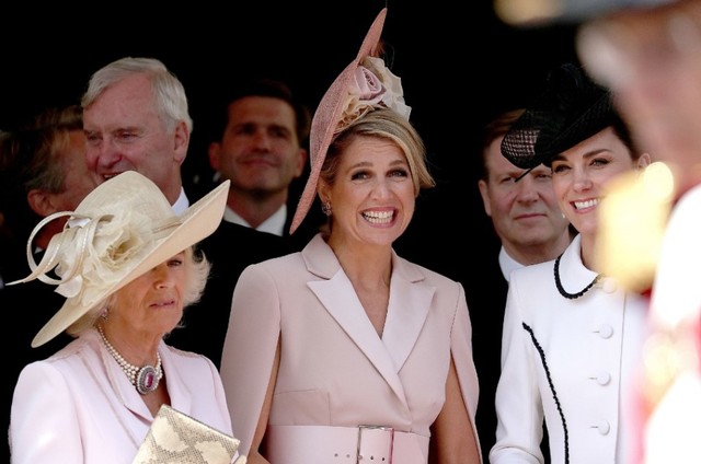 Potret Royal Ladies dari Berbagai Negara di Acara Order of The Garter (426336)