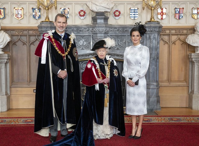 Potret Royal Ladies dari Berbagai Negara di Acara Order of The Garter (426332)