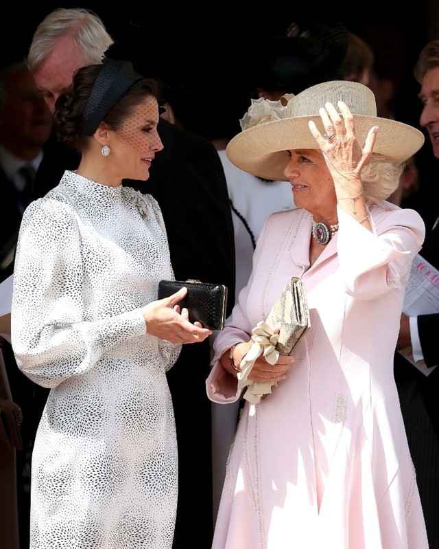 Potret Royal Ladies dari Berbagai Negara di Acara Order of The Garter (426337)