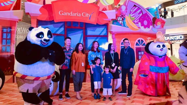 Kung Fu Panda di DreamWorks Koukou Factory di Gandaria City. Foto: Shika Arimasen Michi/kumparan