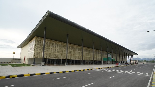 Bandara Oecusse di Timor Leste yang dibangun PT Wijaya Karya Gedung Tbk. Foto: Dok. WIKA