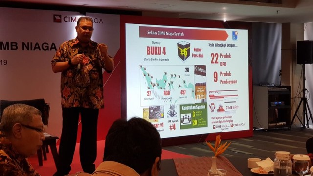 Diskusi bersama CIMB Niaga terkait penghimpunan wakaf secara digital di Yogyakarta, Rabu (19/6/2019). Foto: jay.