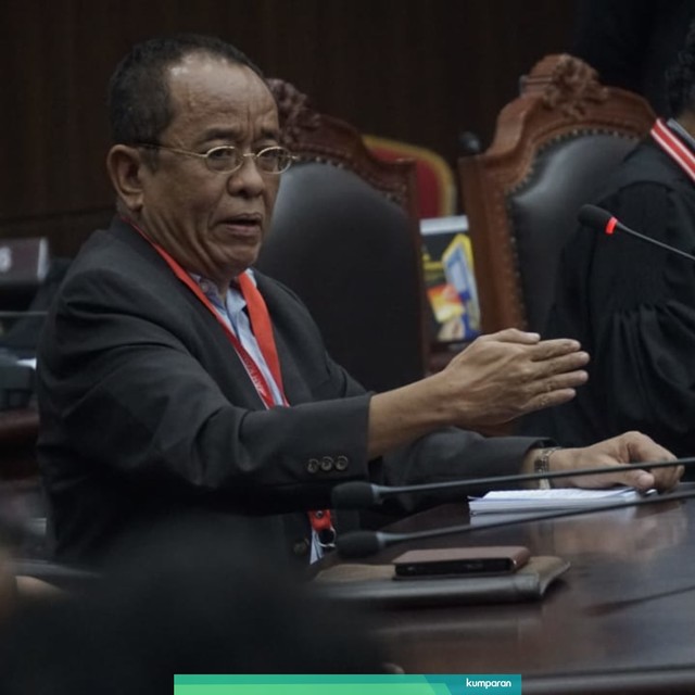 Said Didu saat memberikan kesaksian pada sidang lanjutan Perselisihan Hasil Pemilihan Umum (PHPU) 2019 di Mahkamah Konstitusi, Jakarta, Rabu, 19 Juni 2019. Foto: Fanny Kusumawardhani/kumparan