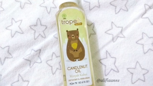 Review Candlenut Oil Tropee Bebe