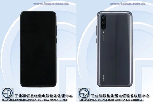 Bocoran smartphone Xiaomi Mi CC9. Foto: TENAA