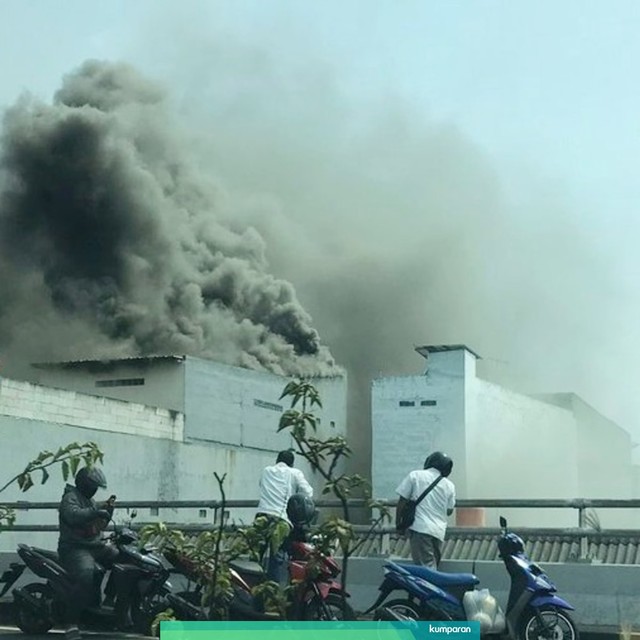 Kebakaran, Pasar Asemka, Jakarta Barat