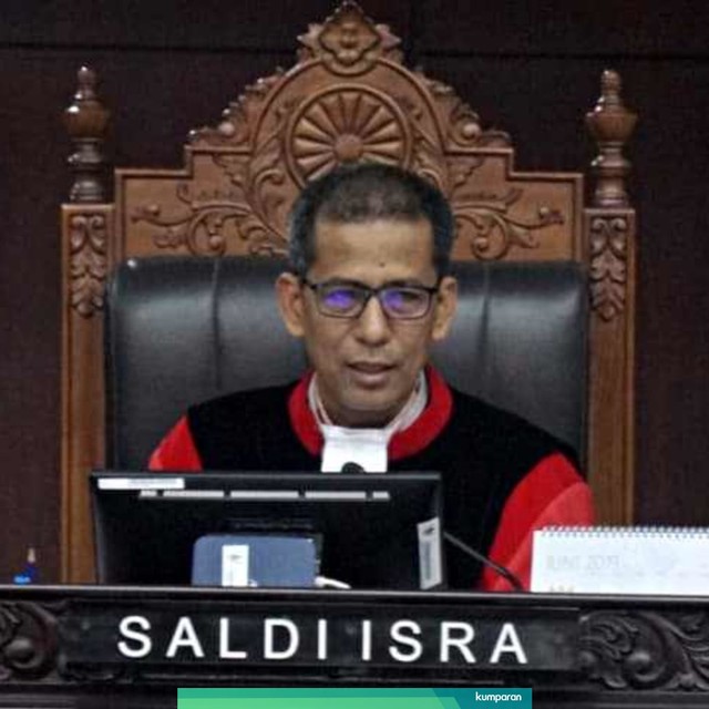 Mahkamah Konstitusi, Sidang Kedua MK, Hakim Mahkamah Konstitusi, Saldi Isra