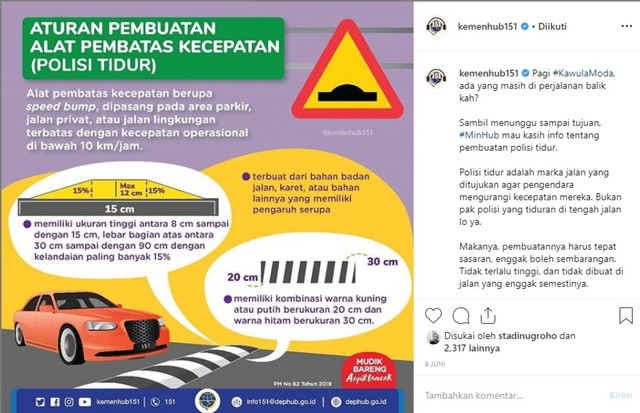 Jarang Yang Tahu, Polisi Tidur Ada 3 Macam Dan Ini Aturan Mainnya ...