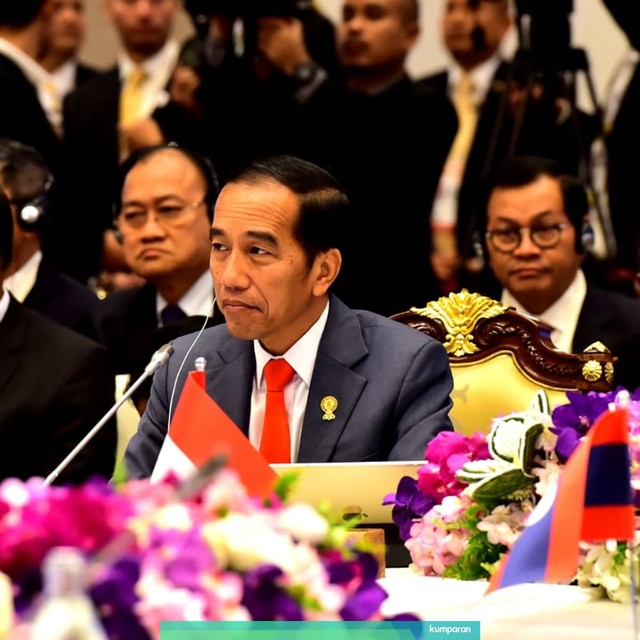 Presiden Jokowi di Koferensi KTT-34 ASEAN, Bangkok, Sabtu (22/6) Foto: Rusman - Biro Pers Sekretariat Presiden